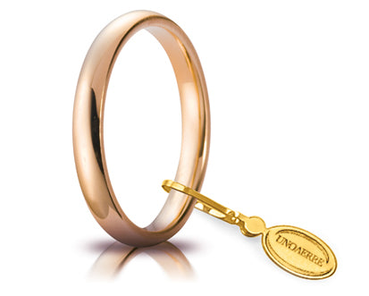 Fede Unoaerre Comoda 3mm in Oro 18KT 18KT
