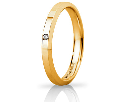 Fede Unoaerre Hydra in Oro 18KT 18KT con Diamante
