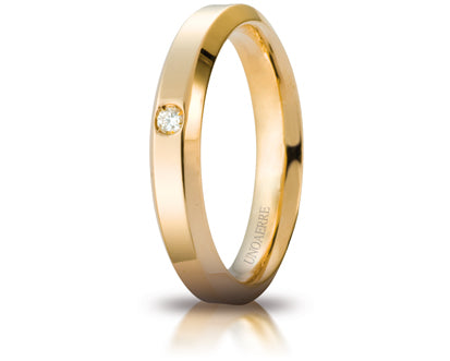 Fede Unoaerre Hydra in Oro 18KT 18KT con Diamante