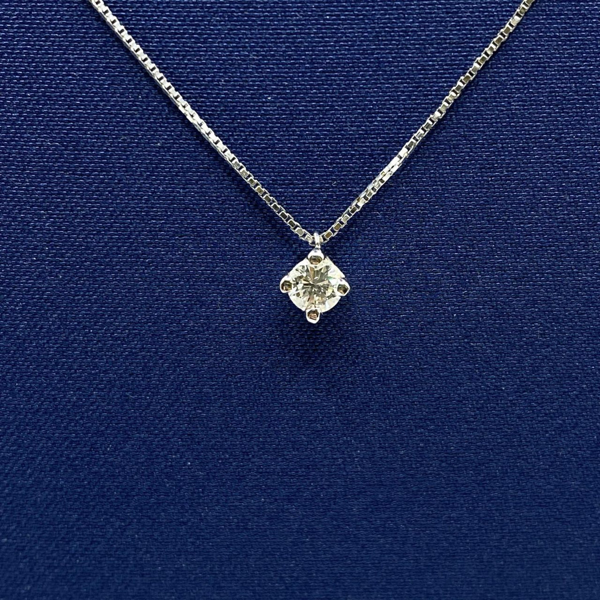 Collana Recarlo Punto Luce Maria Teresa con Diamante Ct 0.35