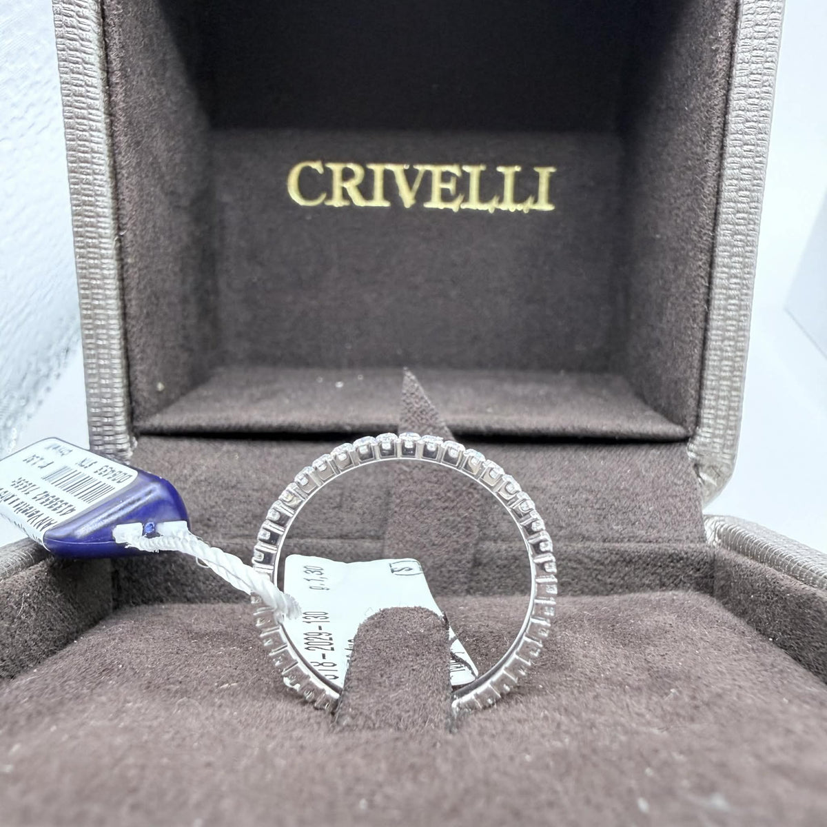 Anello Crivelli Veretta Girodito in Oro 18KT e Diamanti Ct 0.50