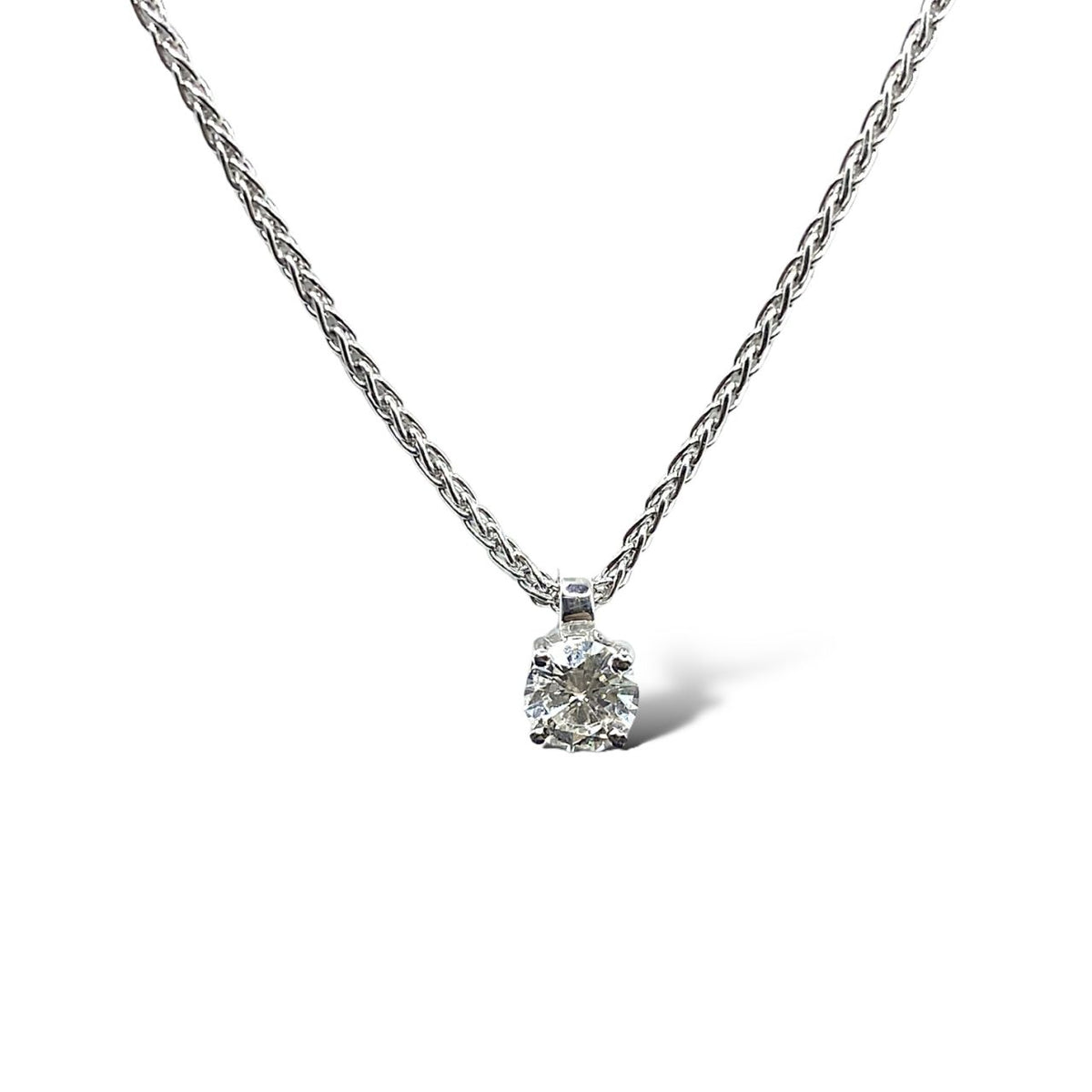 Collana Punto Luce Recarlo con Diamante