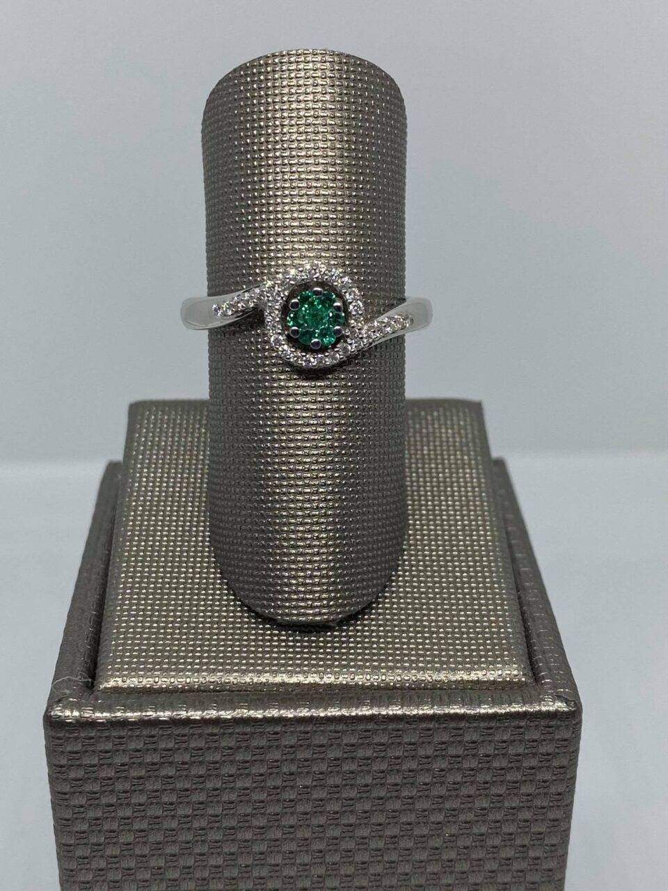 Anello Donna Comete gioielli con Smeraldi e Diamanti