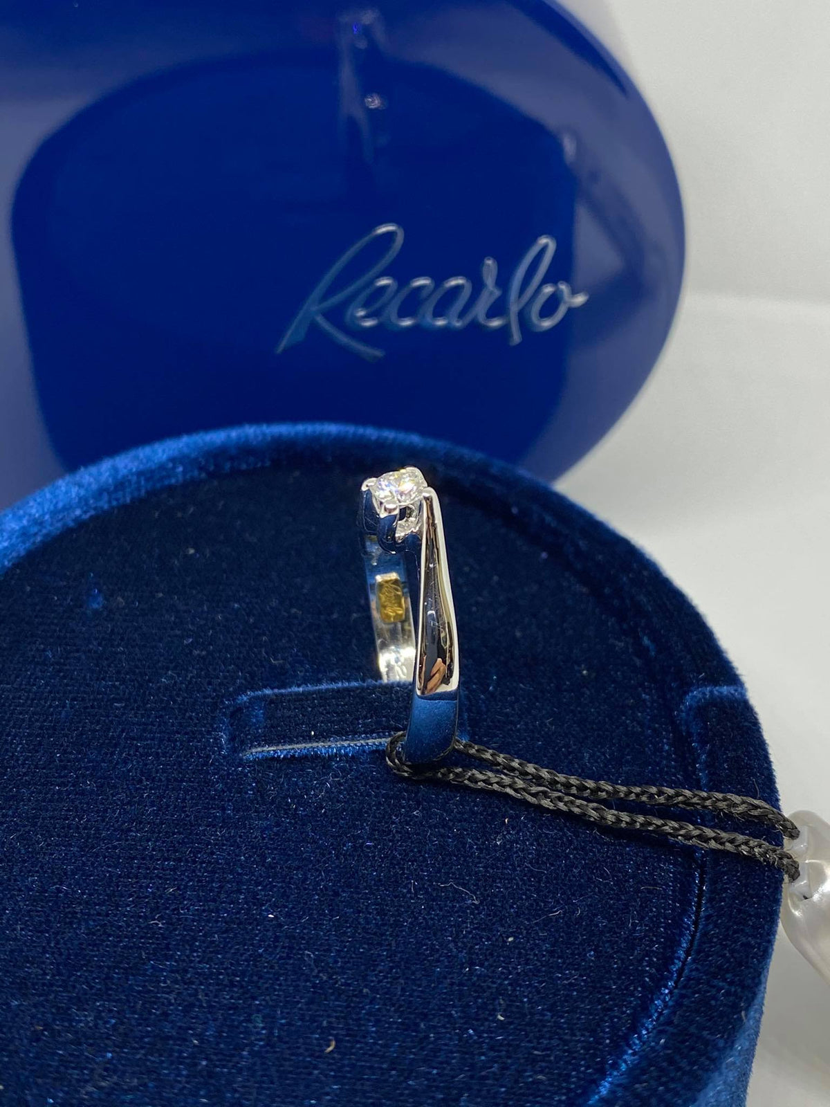 Anello Solitario Recarlo CT 0.23 - ZQ822/020