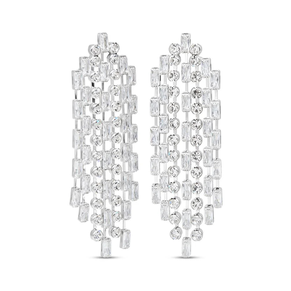 Orecchini Donna Stroili in Metallo e Cristallo Romantic Shine