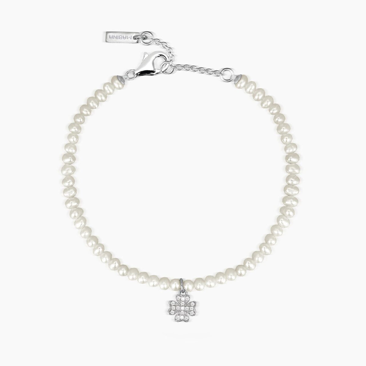 Bracciale Donna Mabina con Perle Coltivate e Argento