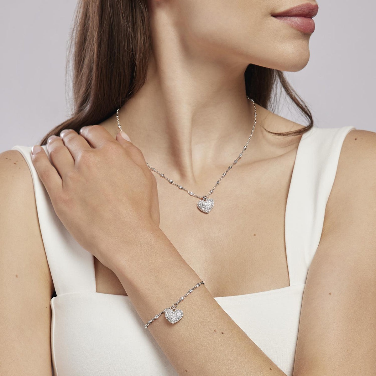Bracciale Donna Mabina in Amore con Zirconi - Gesto D'amore