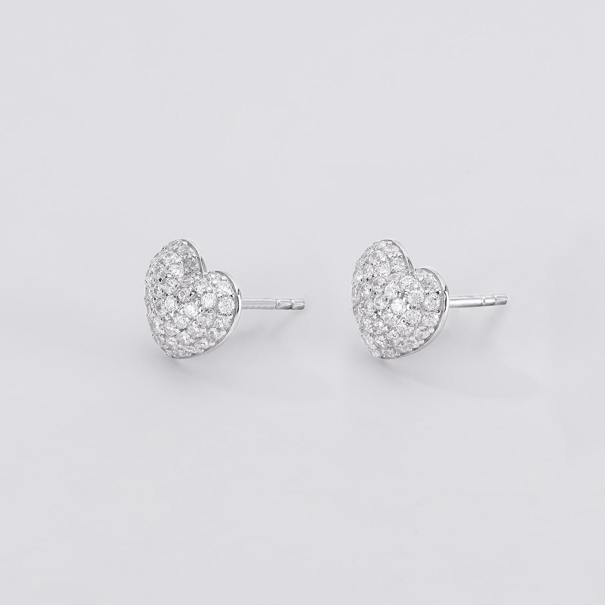 Orecchini Donna Mabina in Argento con Cuore