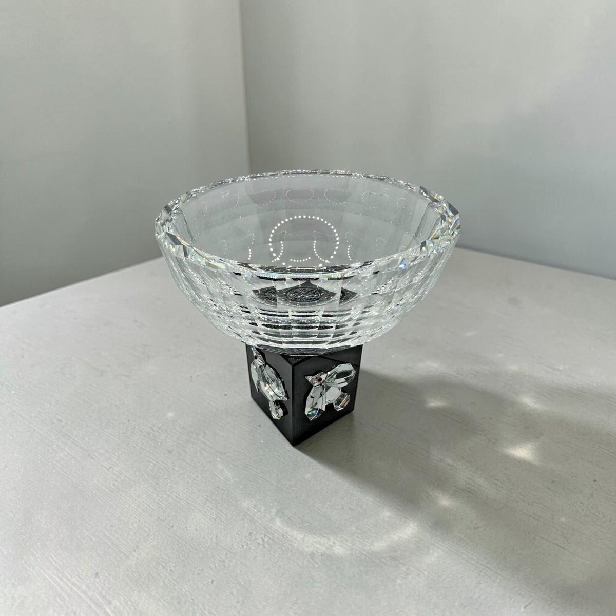 SWAROVSKI - Centrotavola "WA" Bowl disegnato da Kazumasa Nagni in Cristallo