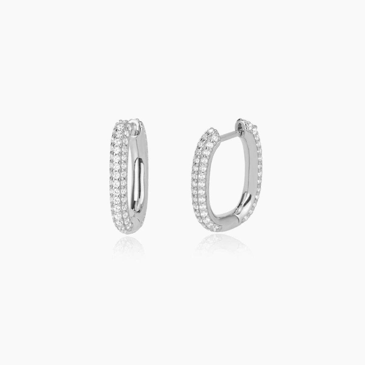 Orecchini a Cerchio Donna Mabina in Argento - 563381