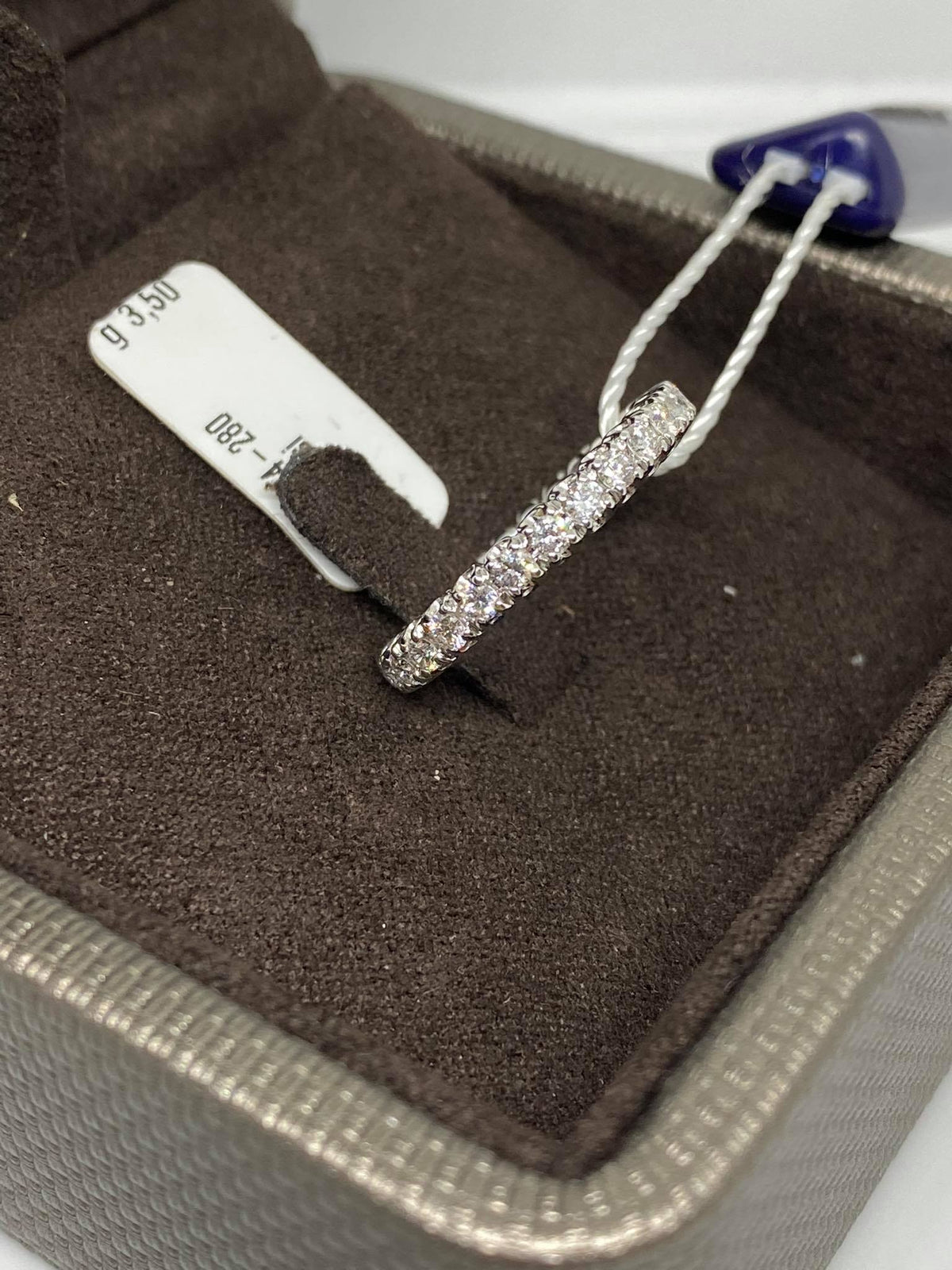 Anello Crivelli Veretta Girodito in Oro 18KT 18KT e Diamanti Ct 0.91