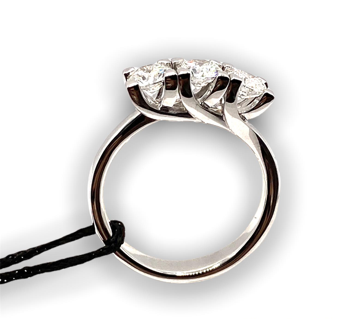 Anello Recarlo Trilogy Maria Teresa con Diamanti Ct 0.90