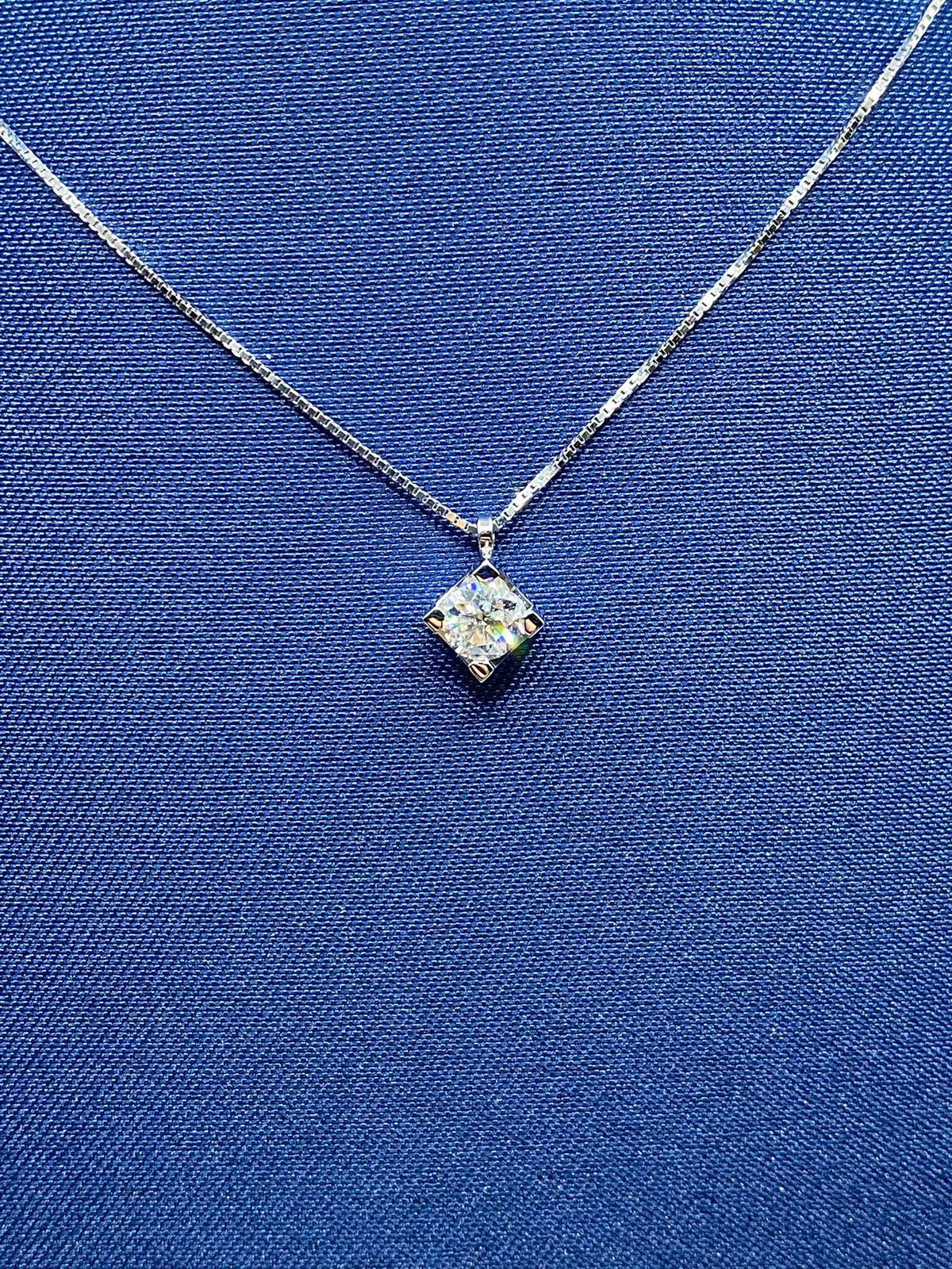 Collana Recarlo Punto Luce Maria Teresa con Diamante Ct 0.38