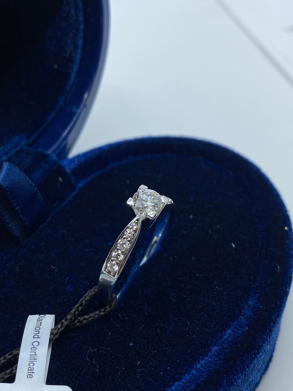 Anello Solitario Recarlo Maria Teresa con Diamante Ct 0.59