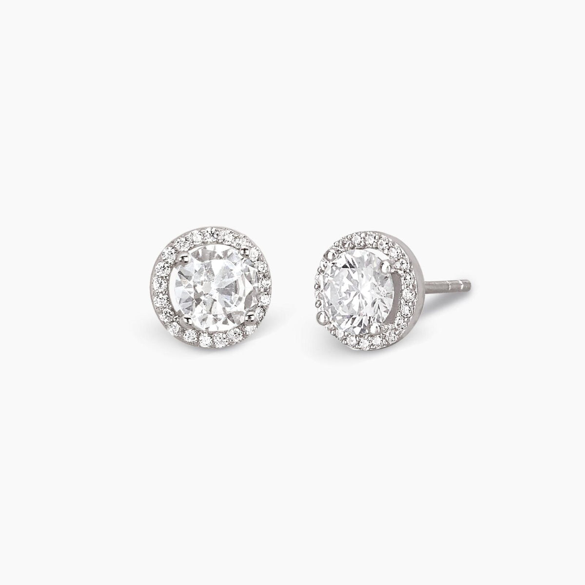 Orecchini Punto Luce Mabina in Argento e Zirconi