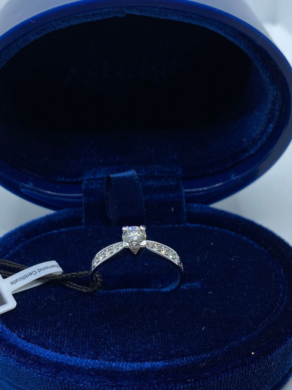 Anello Solitario Recarlo Maria Teresa con Diamante Ct 0.59