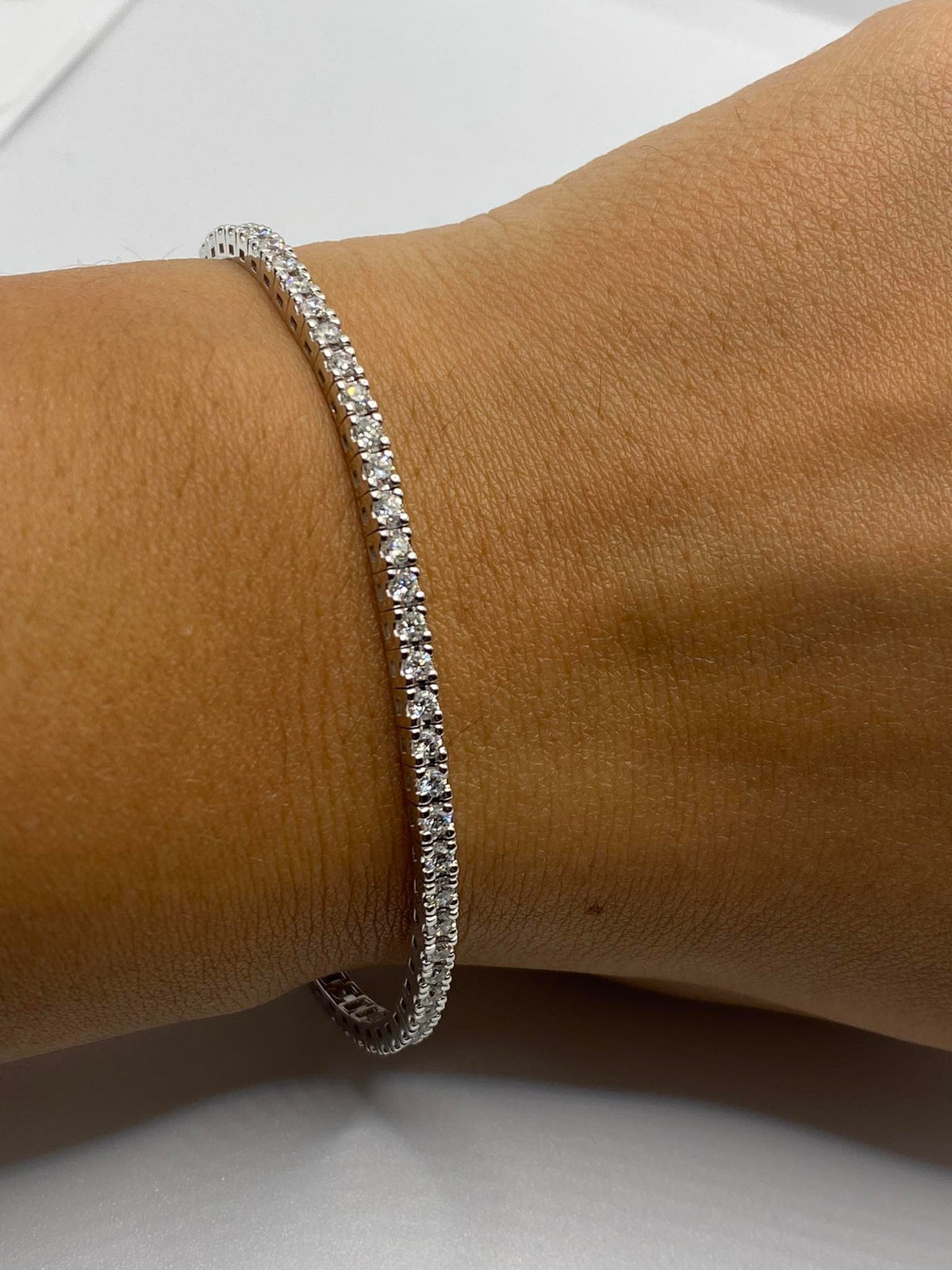 Tennis Crivelli in Oro 18KT e Diamanti Ct 2.00