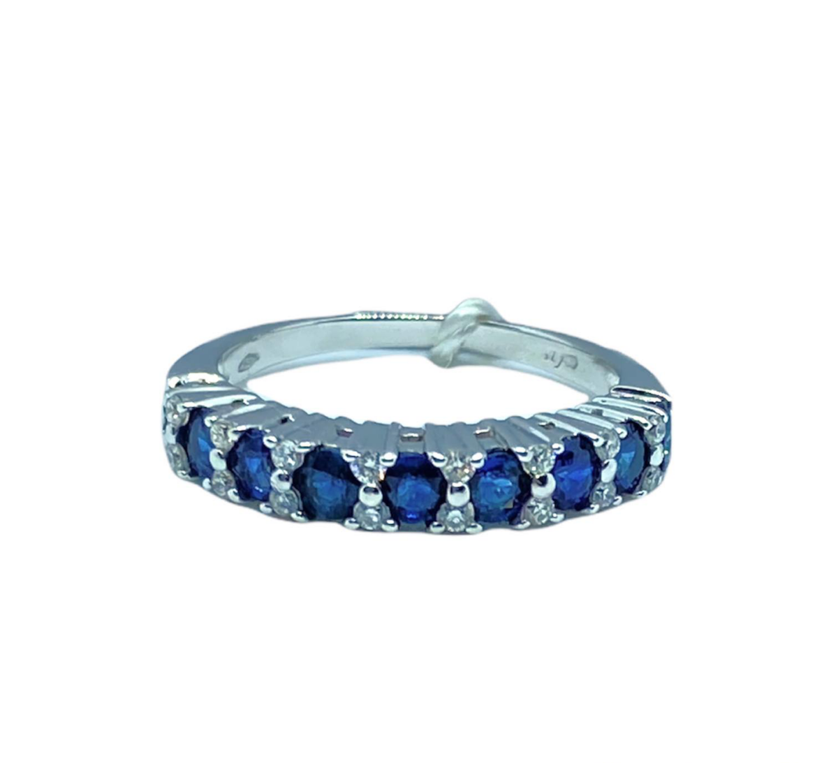 Anello Donna PG Gioielli con Zaffiri Ct 1.12 e Diamanti
