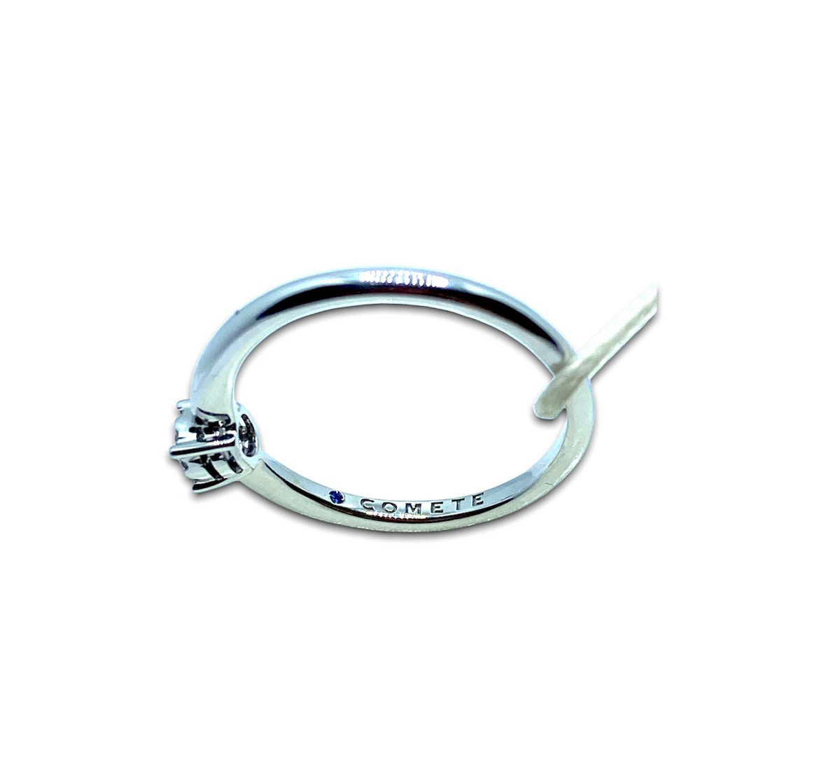 Anello Donna Solitario Comete Gioielli in Oro 18KT con Diamante Ct. 0.10
