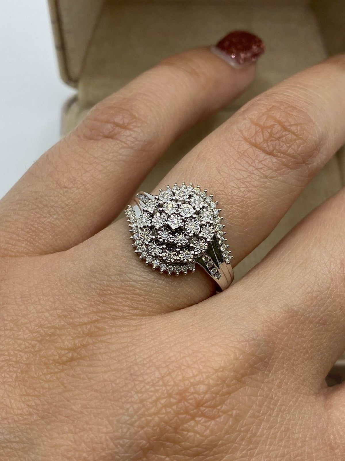 Anello Fantasia Donna Oro 18KT con Diamanti Ct. 0.23