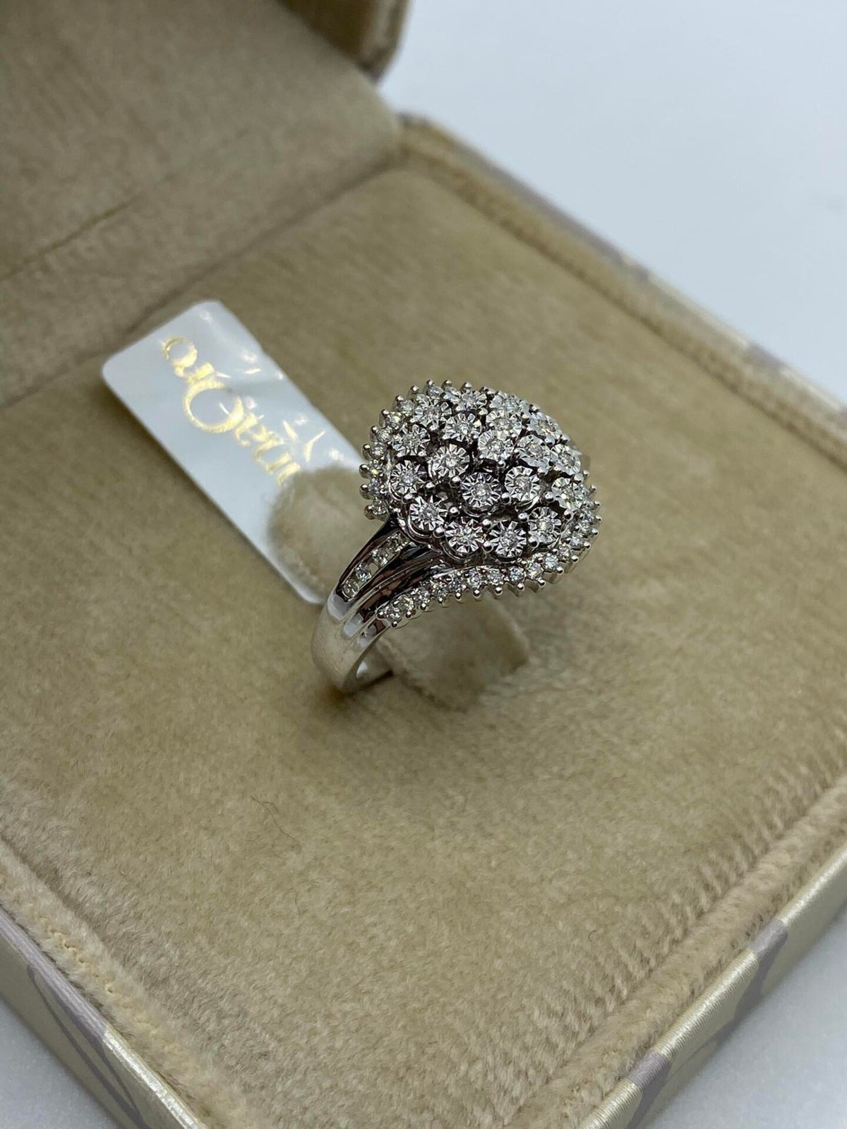 Anello Fantasia Donna Oro 18KT con Diamanti Ct. 0.23