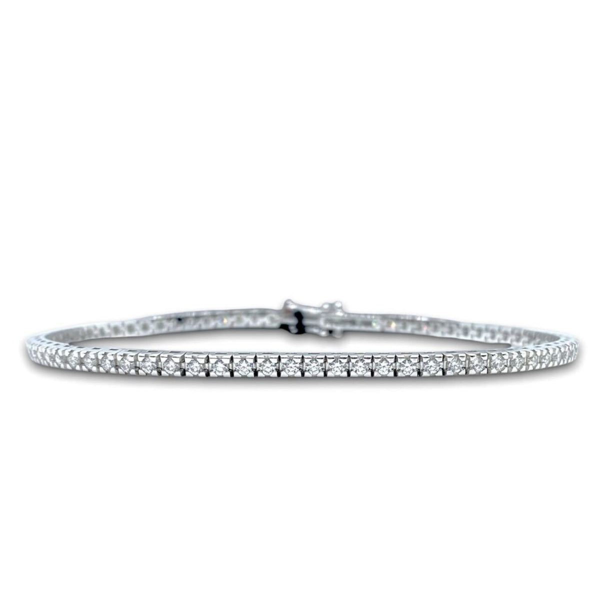 Bracciale Tennis Recarlo in Oro 18KT 18KT e Diamanti Ct. 1.50