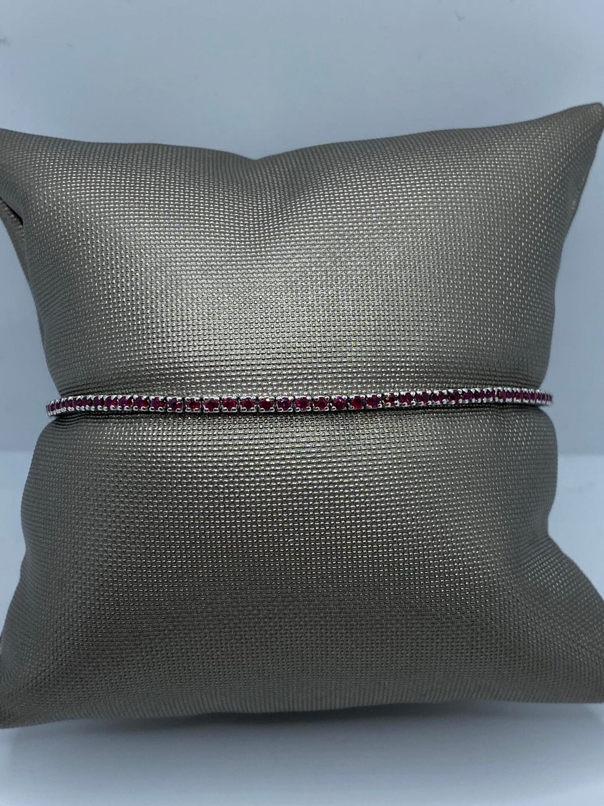 Bracciale Tennis PG Gioielli in Oro 18KT 18KT e Rubini Ct 1.68
