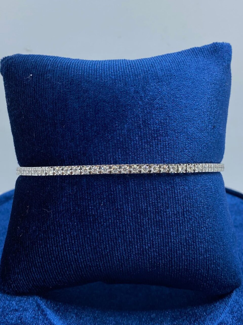 Bracciale Tennis Recarlo in Oro 18KT 18KT e Diamanti Ct. 1.60