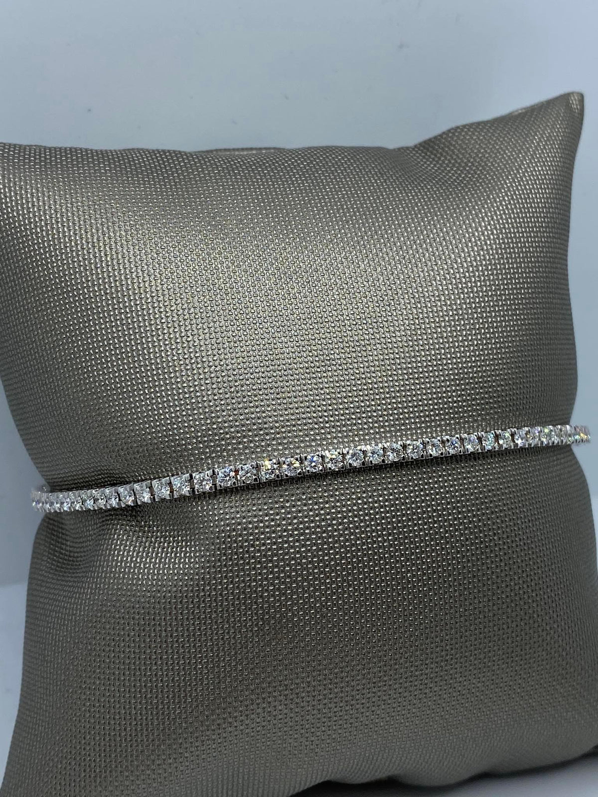 Bracciali Tennis in Oro 18KT 18KT e Diamanti Ct. 1.98