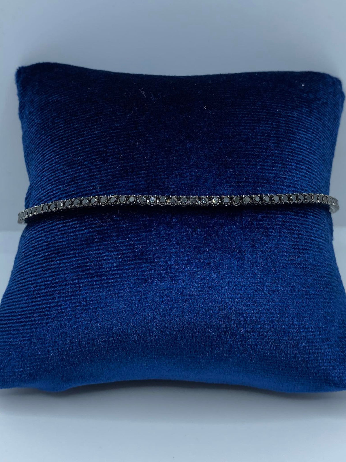 Bracciale Tennis Comete in Oro 18KT Nero e Diamanti Neri Ct. 1.80
