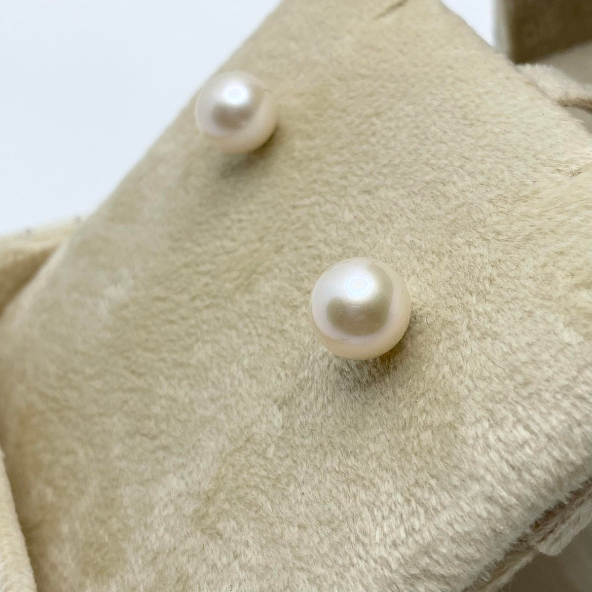 Orecchini Donna Oro 18KT con Perle Naturali mm 8-8,5