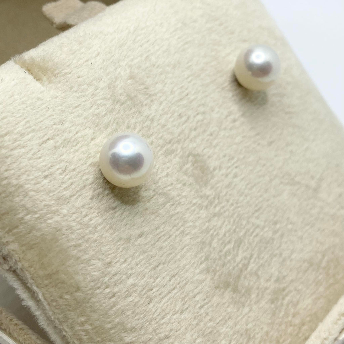Orecchini Donna Oro 18KT con Perle Naturali mm 7,5-8