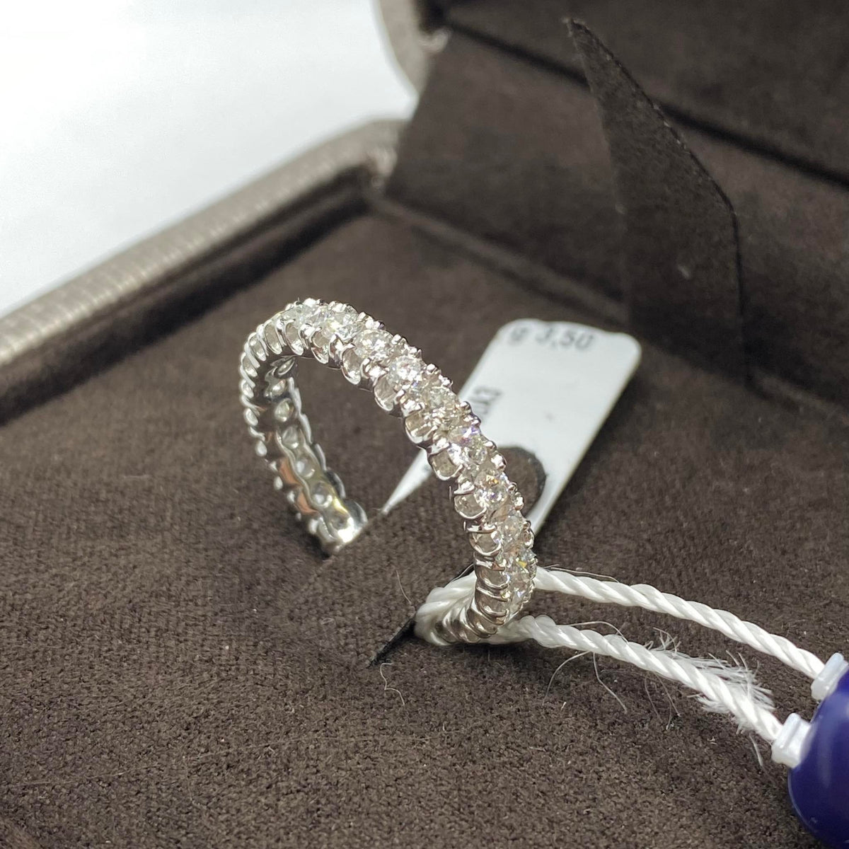 Anello Crivelli Veretta Girodito in Oro 18KT e Diamanti Ct 1.24