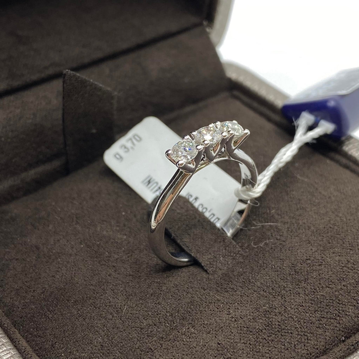 Anello Crivelli Trilogy in Oro 18KT e Diamanti Ct 0.63