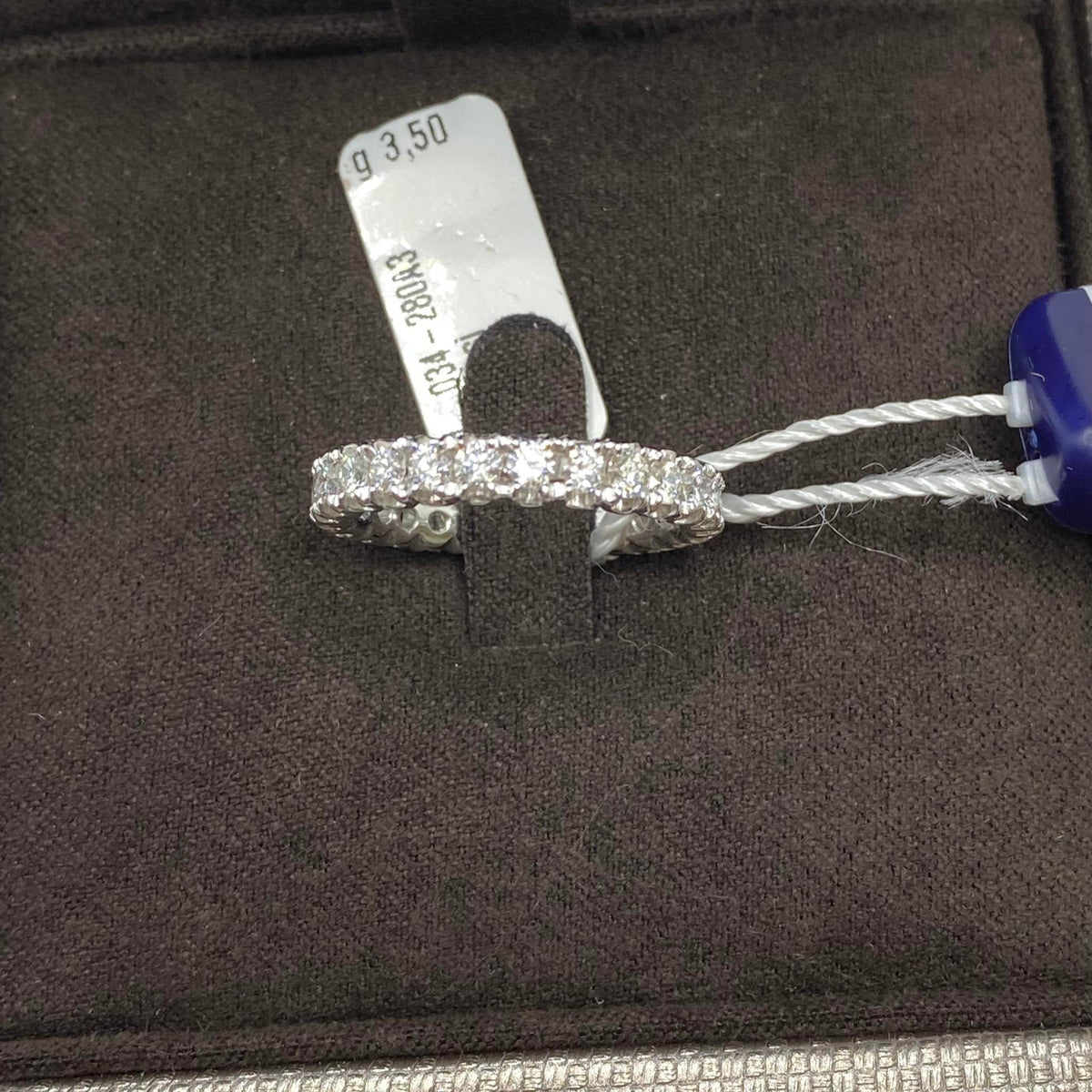 Anello Crivelli Veretta Girodito in Oro 18KT e Diamanti Ct 1.24