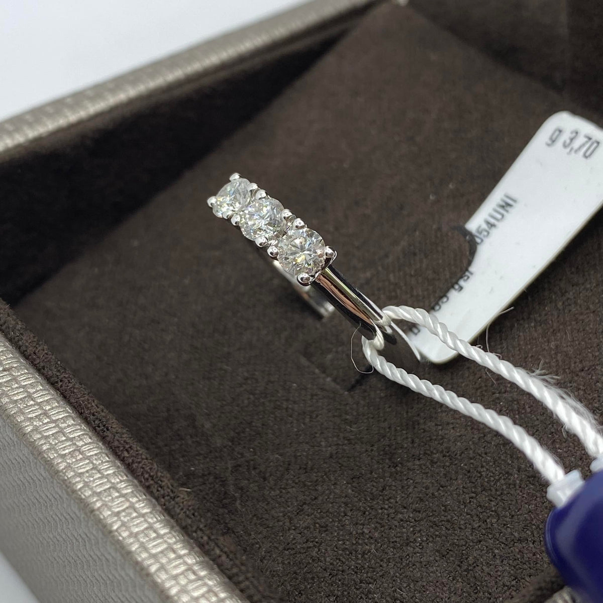 Anello Crivelli Trilogy in Oro 18KT e Diamanti Ct 0.63