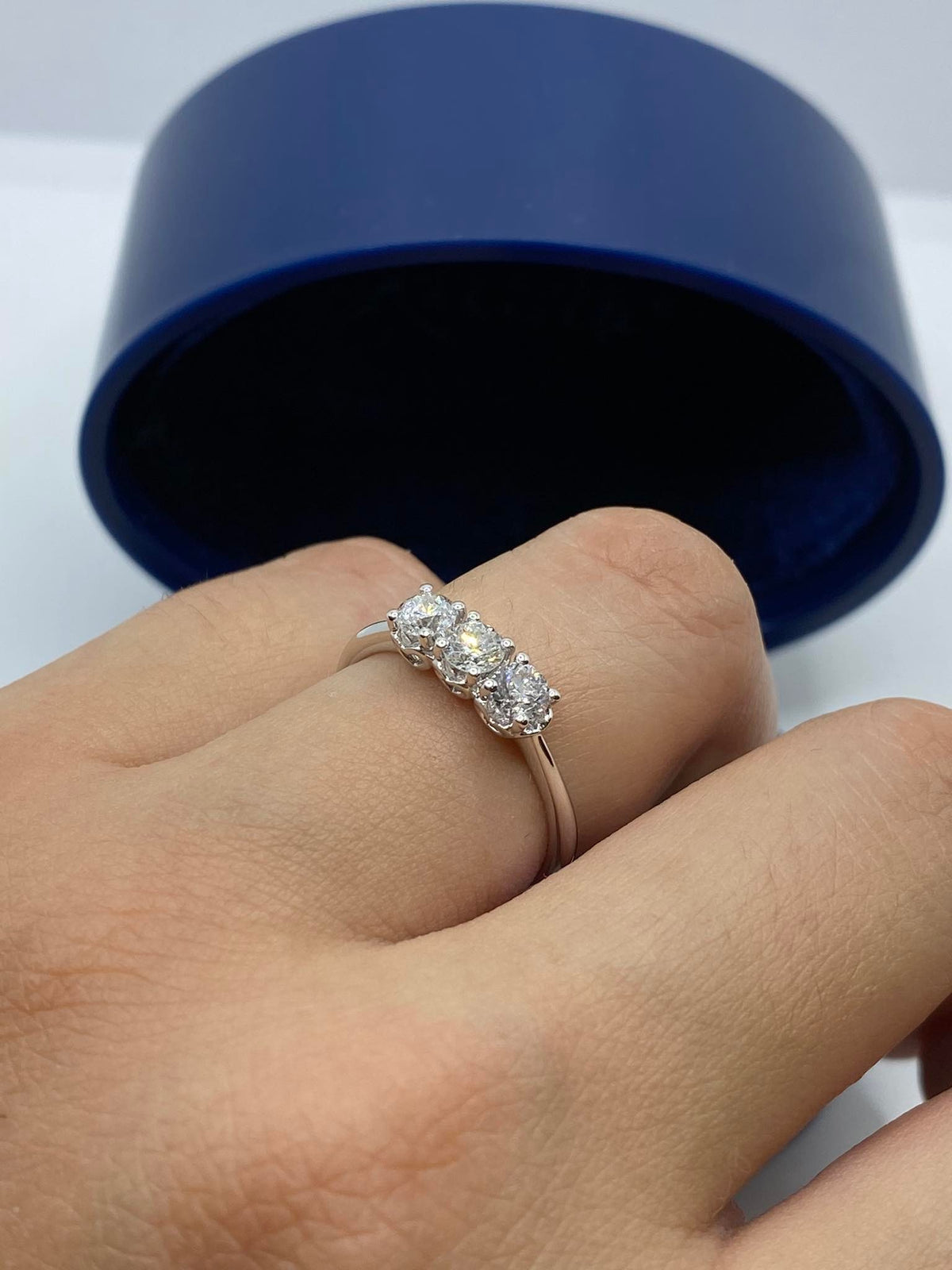 Anello Recarlo Trilogy Anniversary Ct 0.66