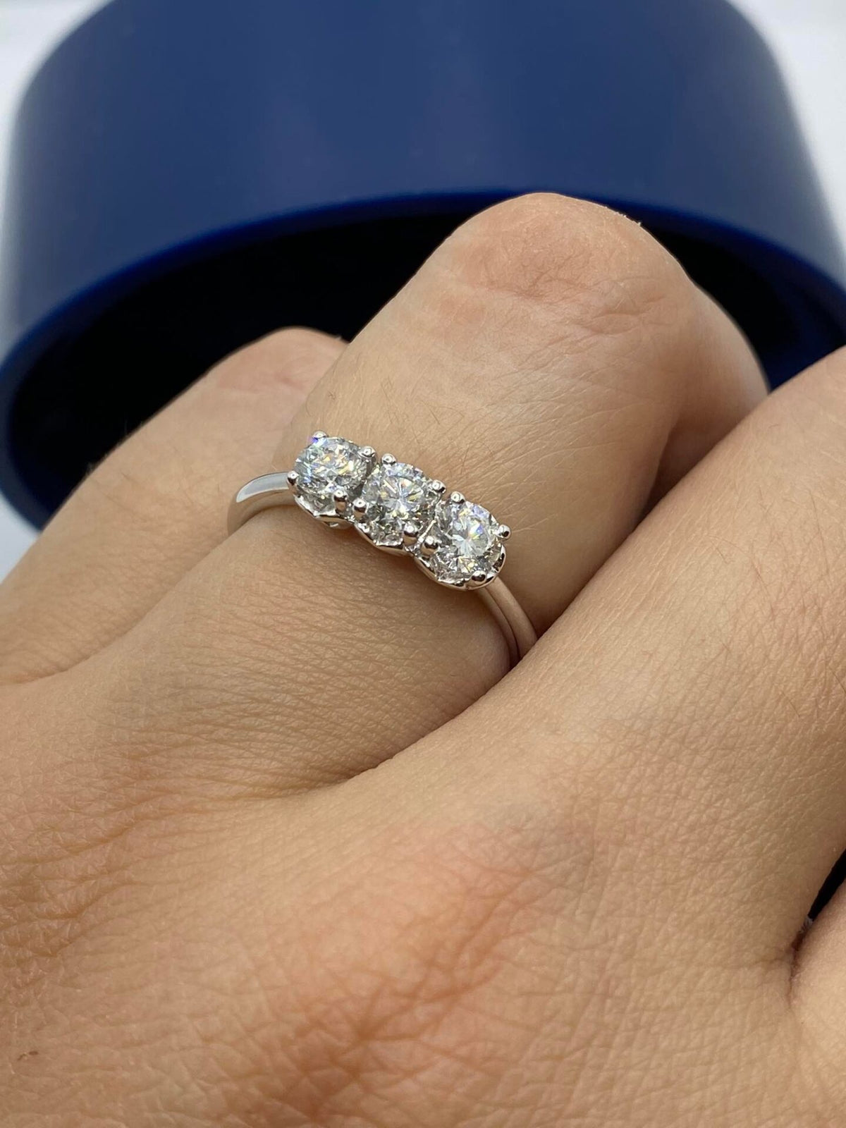 Anello Recarlo Trilogy Anniversary Ct 0.75