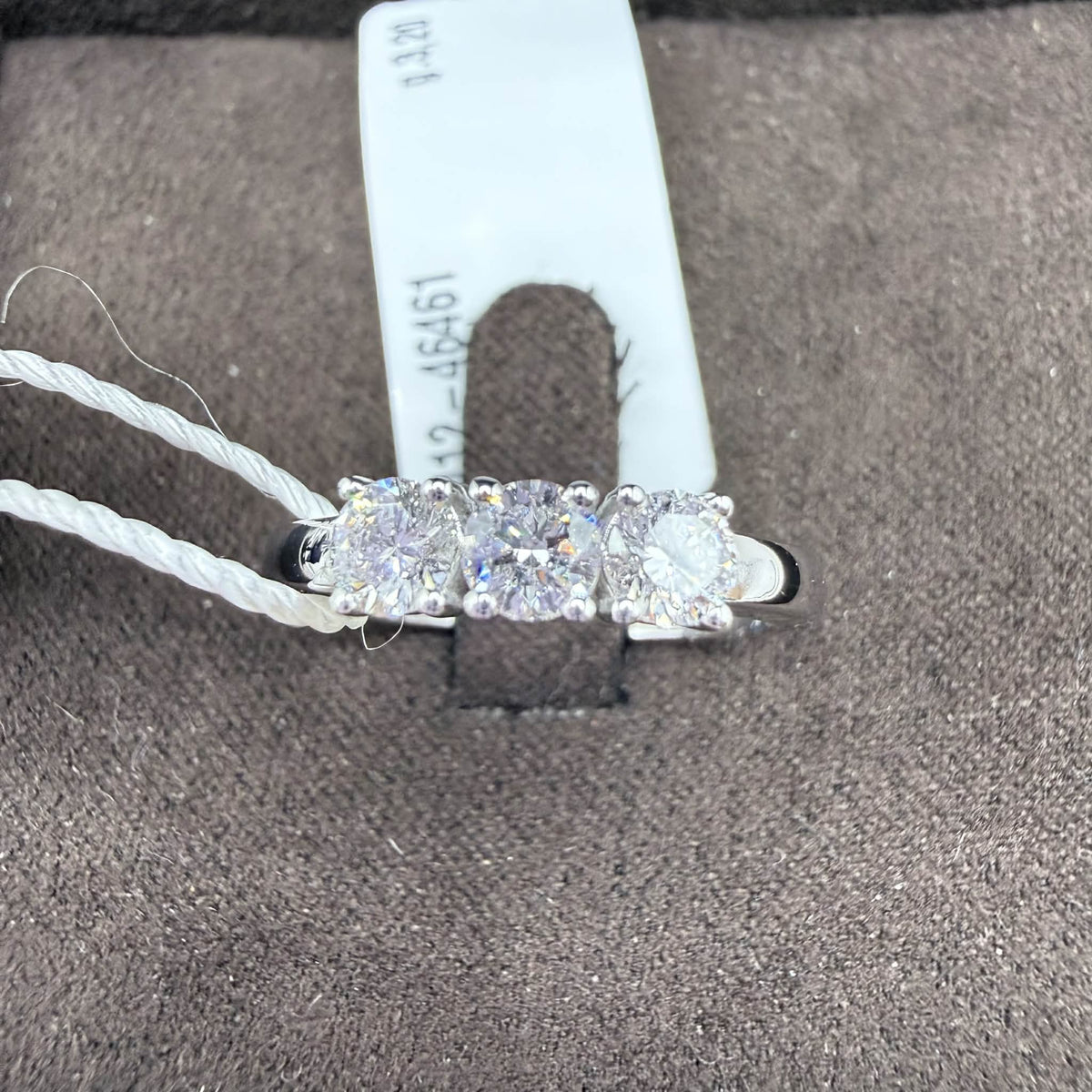 Anello Crivelli Trilogy in Oro 18KT e Diamanti Ct 0.60