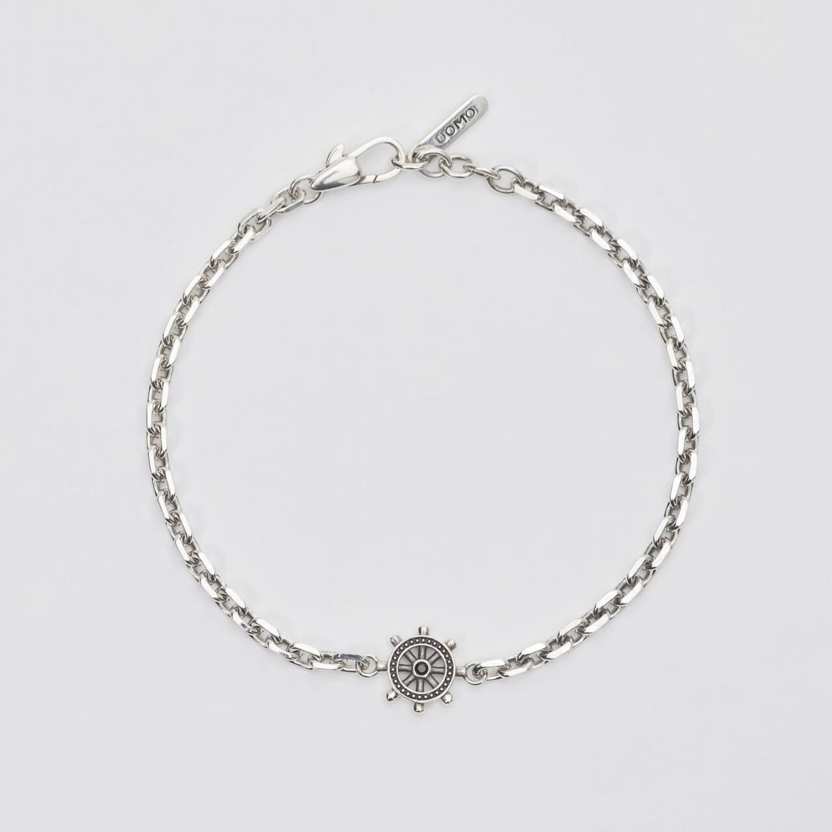 Bracciale Uomo Mabina in Argento e Timone