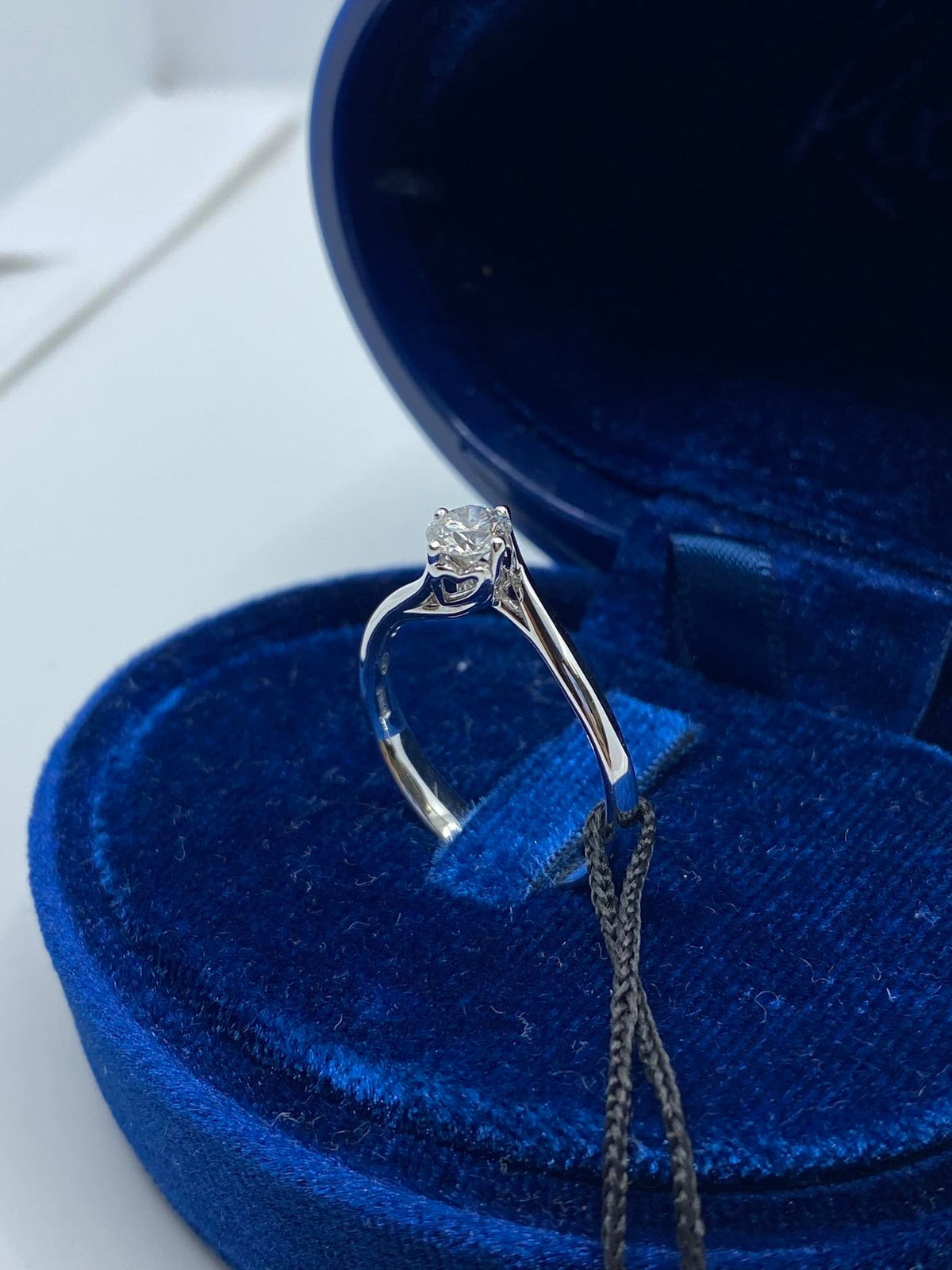 Anello Solitario Recarlo Anniversary Ct 0.38