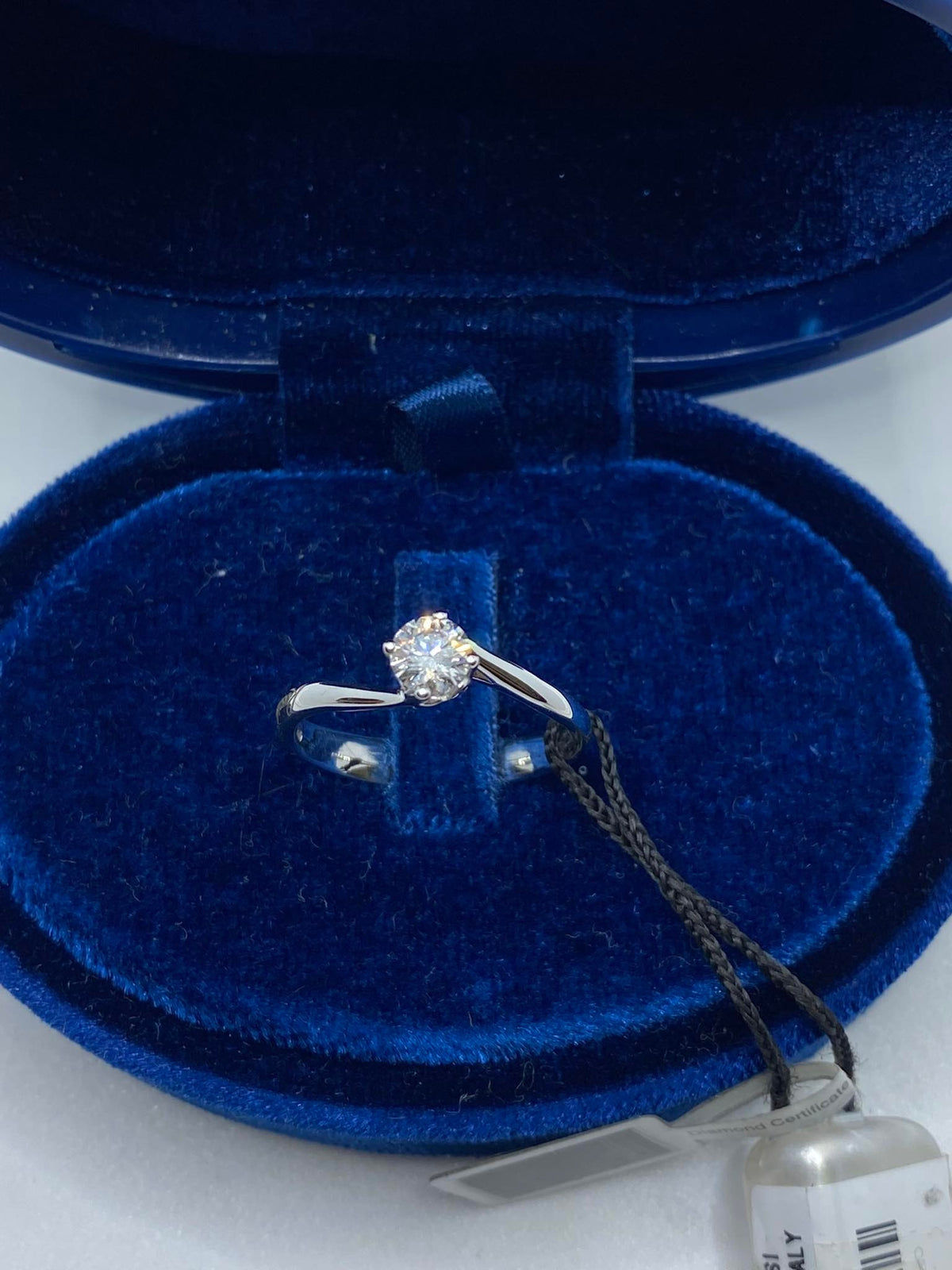 Anello Solitario Recarlo Anniversary Ct 0.38