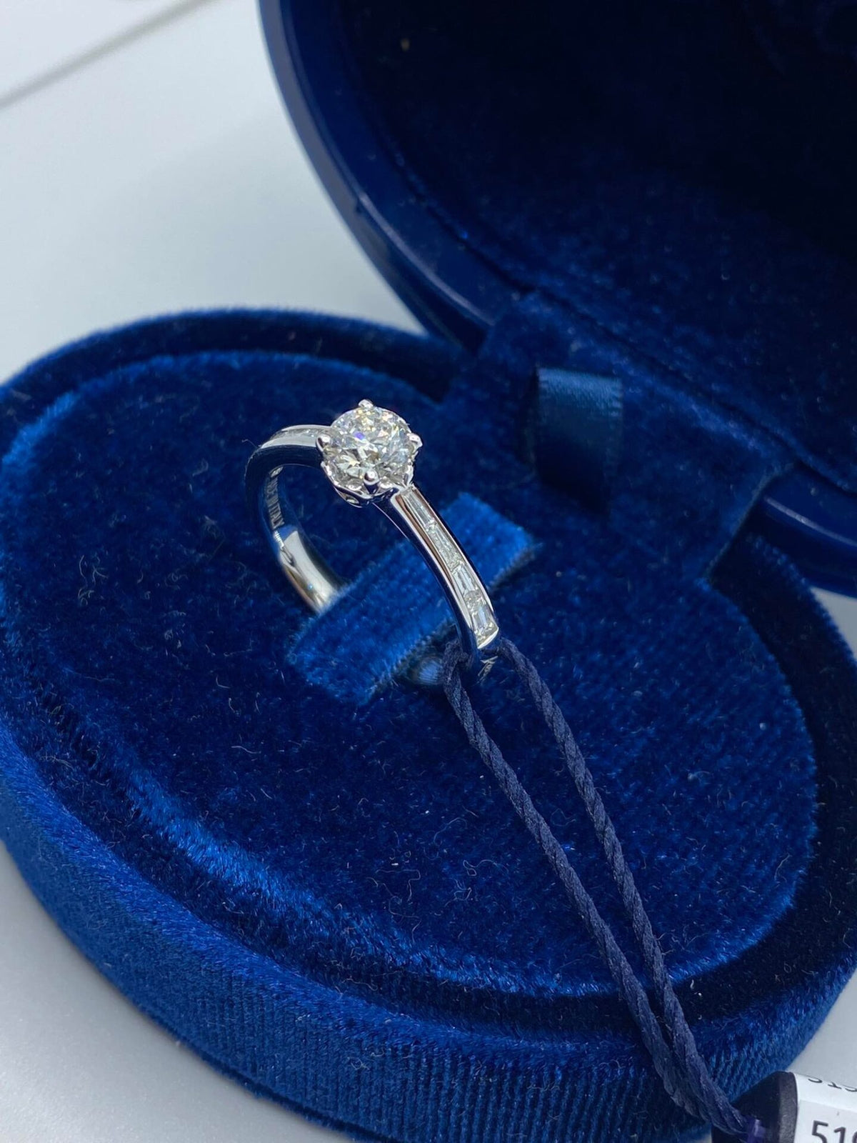 Anello Solitario Recarlo 10th Anniversary CT 0.93