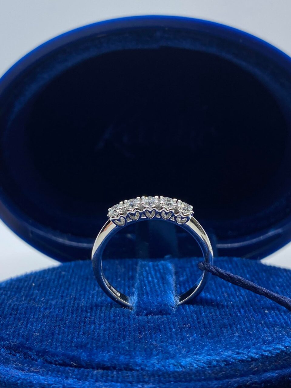 Anello Recarlo Veretta Anniversary con Diamanti Ct. 0.35