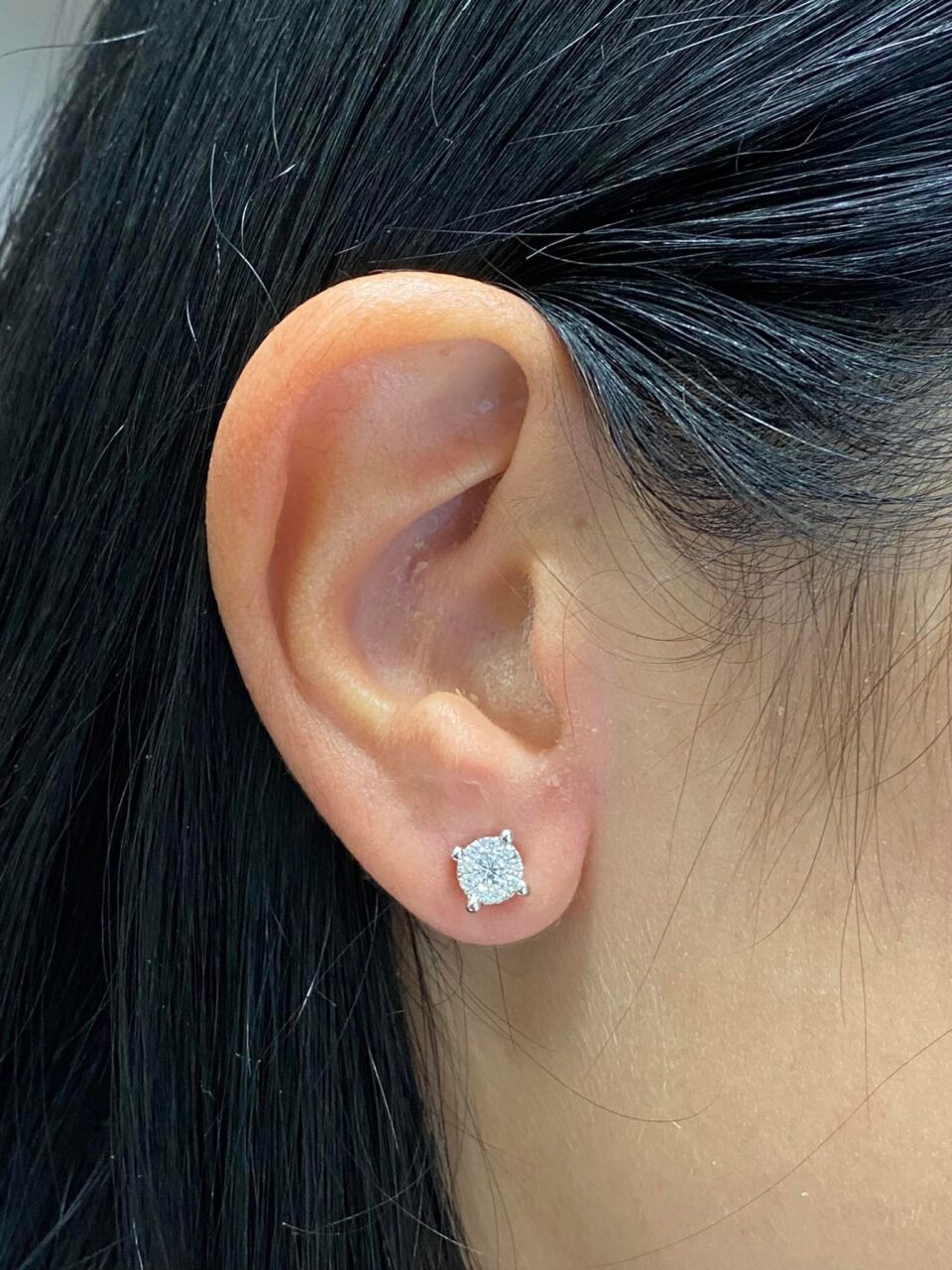 Orecchini Recarlo Nodo D'Amore con Diamanti Ct 0.31