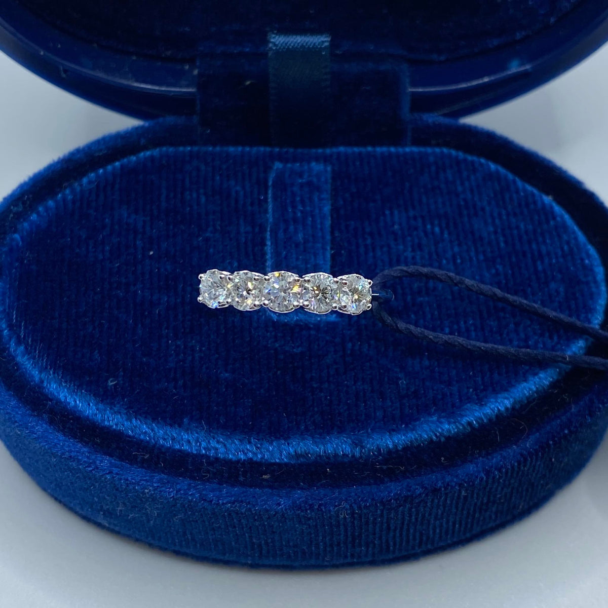 Anello Recarlo Veretta Anniversary con Diamanti Ct. 0.75