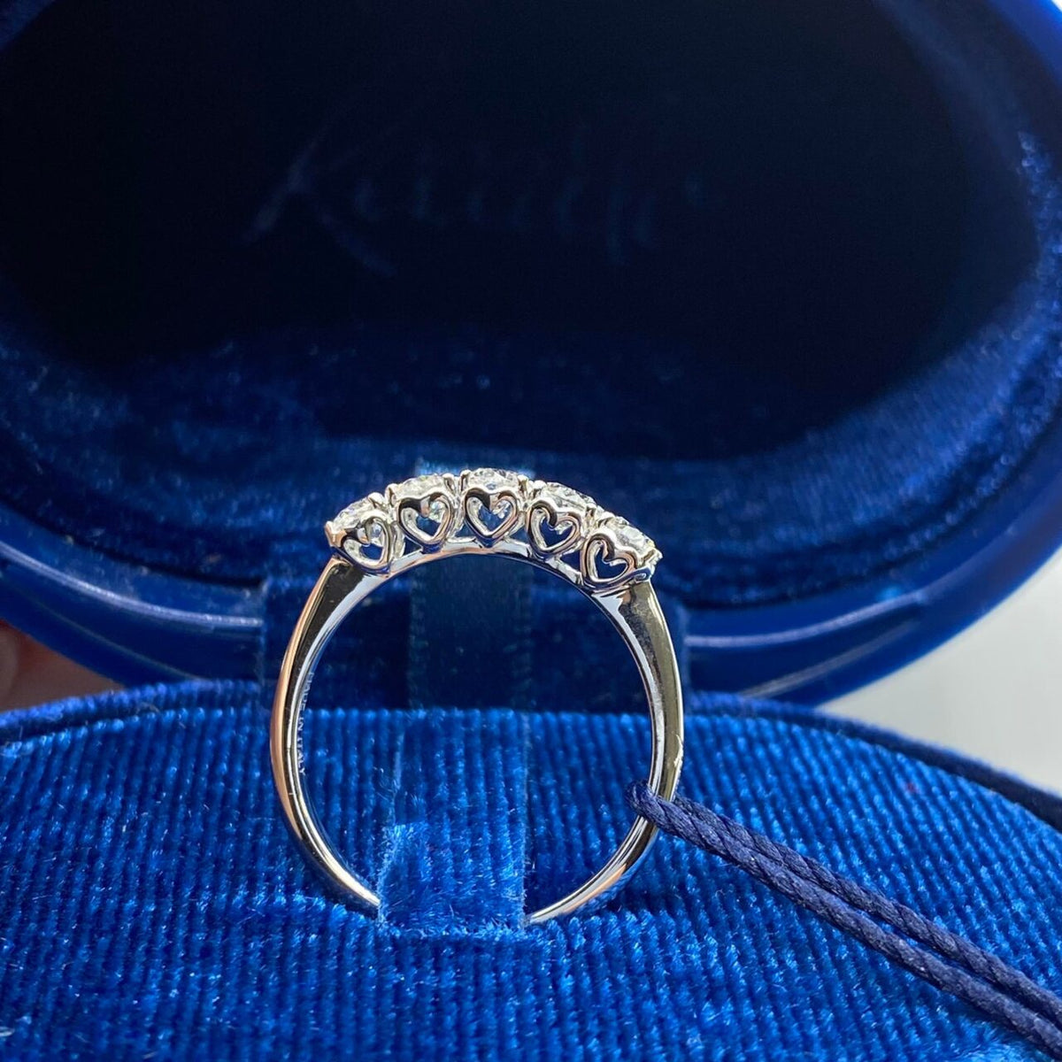 Anello Recarlo Veretta Anniversary con Diamanti Ct. 0.75