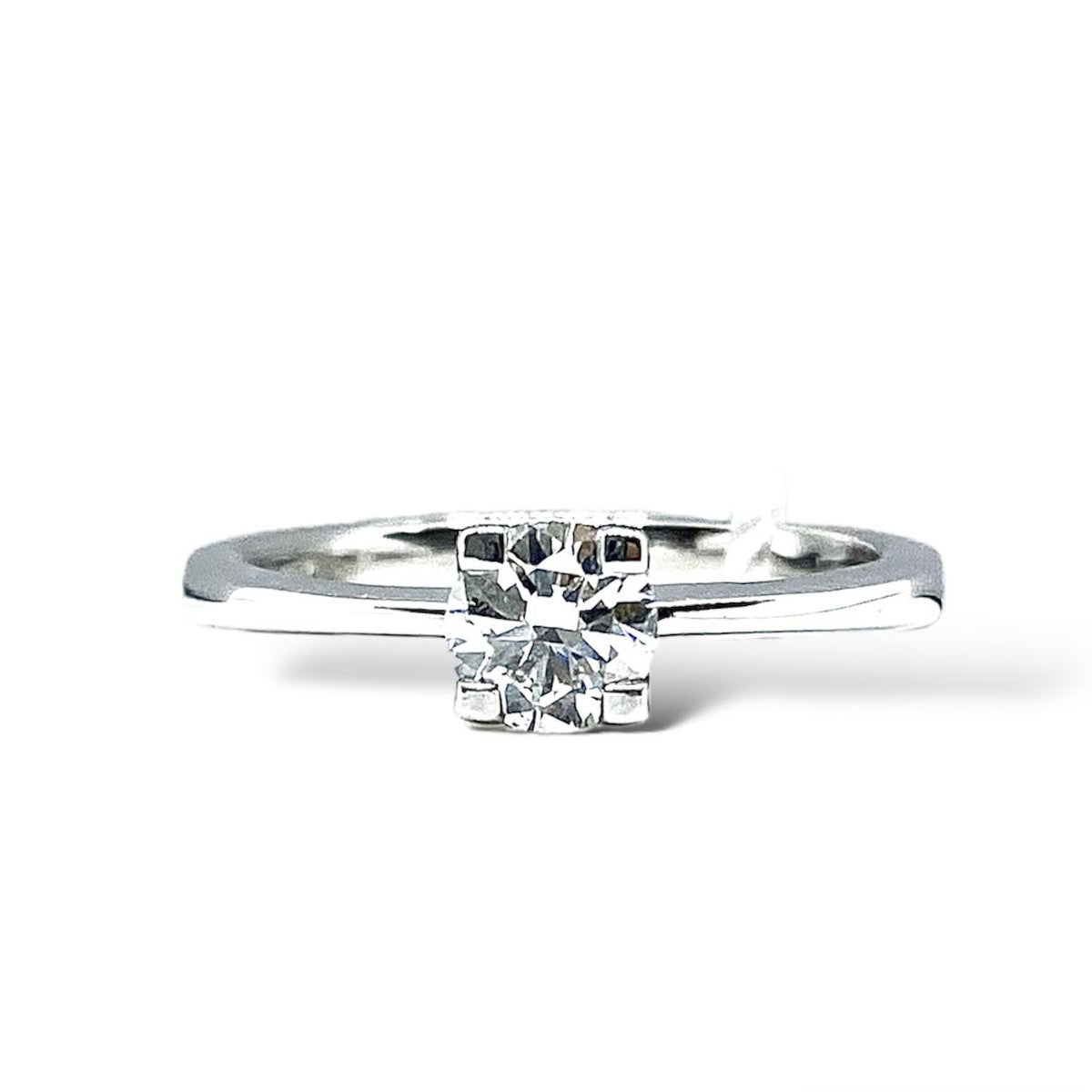 Anello Crivelli Solitario in Oro 18KT 18KT e Diamante Ct 0.50