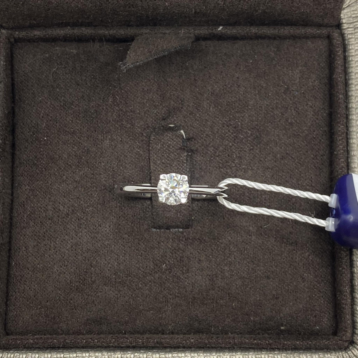 Anello Crivelli Solitario in Oro 18KT 18KT e Diamante Ct 0.50
