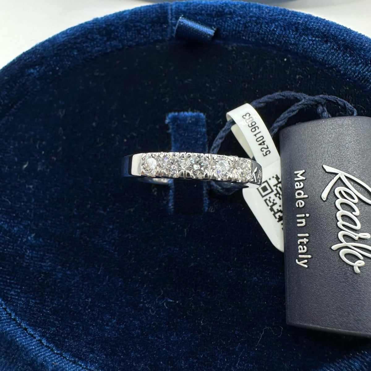 Anello Recarlo Veretta Maria Teresa con Diamanti Ct. 0.44